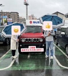 ジムニーノマドご納車させていただきました